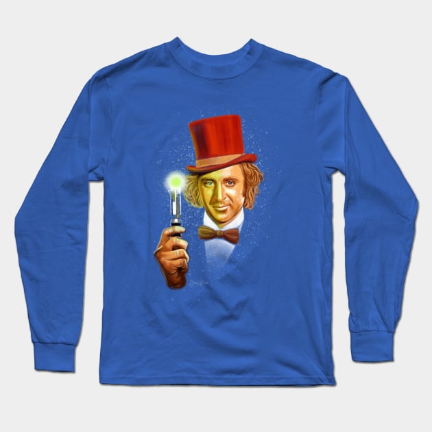 Wonka Who Long Sleeve T-Shirt by Art By James Hance